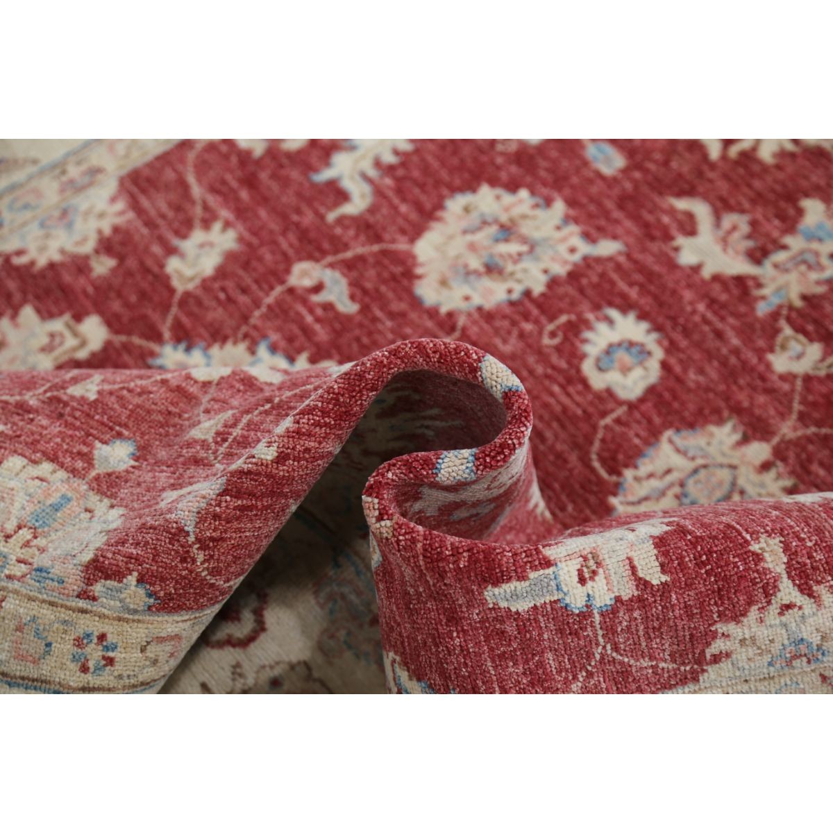Ziegler 5x9 Handmade Double Knotted Washable Wool Rug - Colorful
