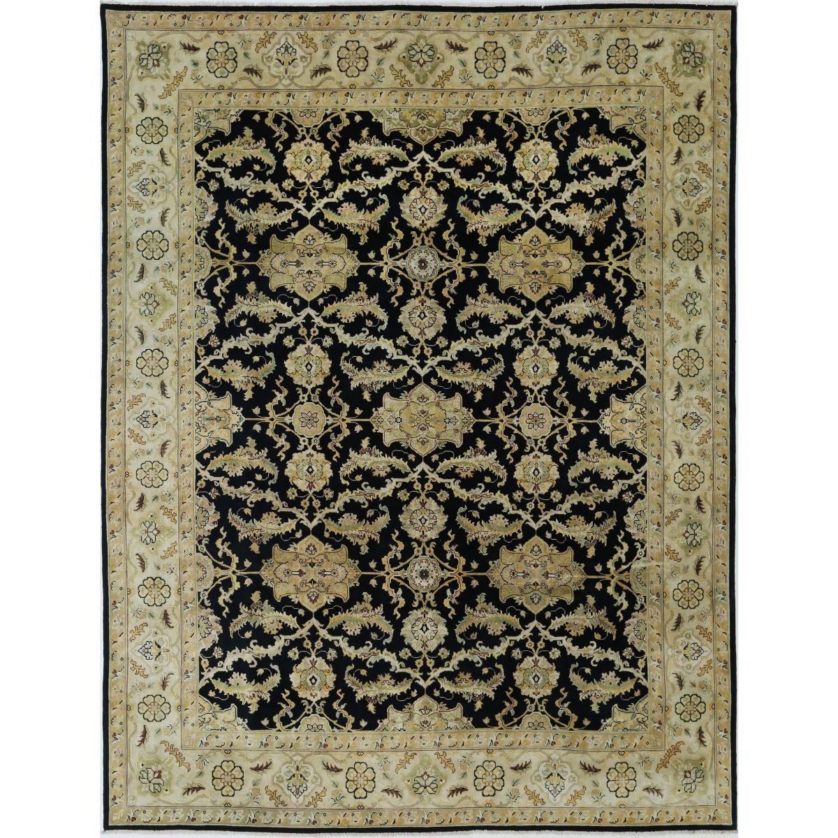 Ziegler 9x12 Handmade Double Knotted Washable Wool Rug - Colorful