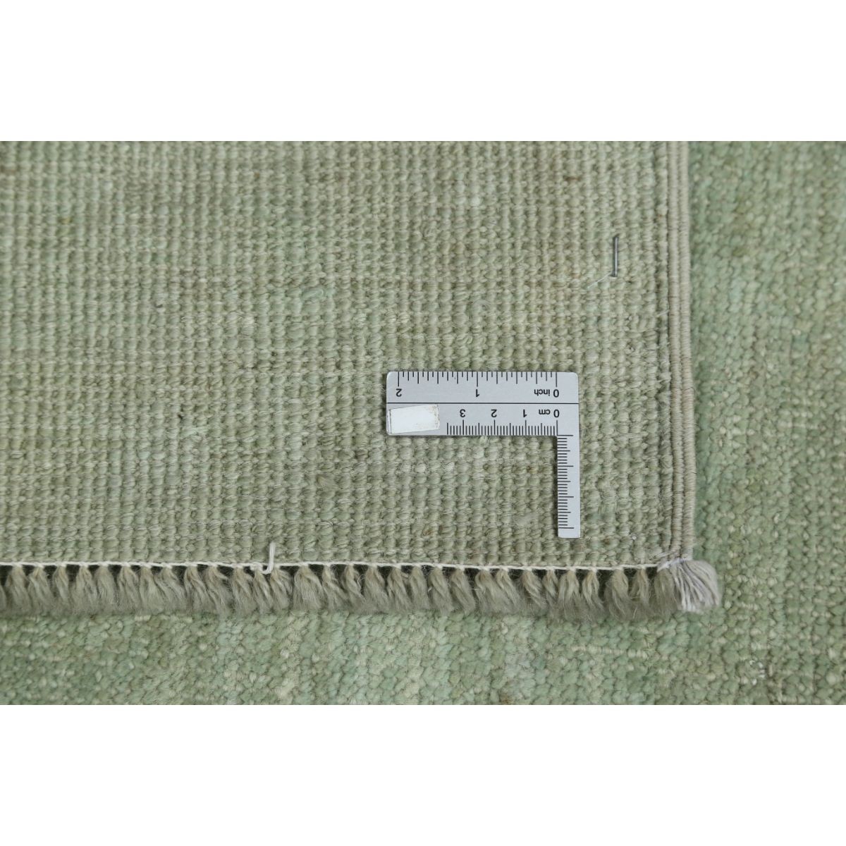 Overdye 8x10 Handmade Double Knotted Washable Wool Rug - Monochormatic