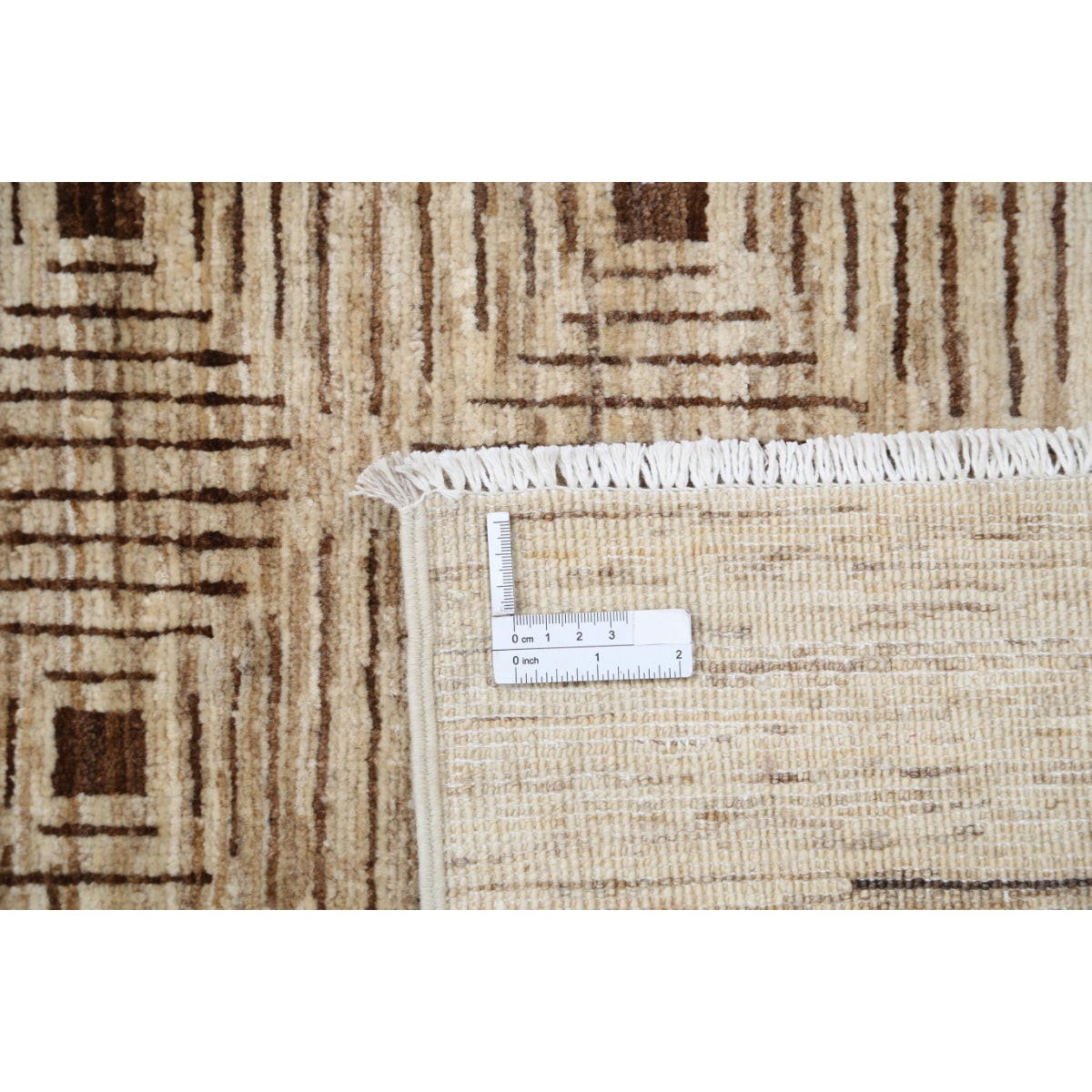 Modcar 7x9 Handmade Double Knotted Washable Wool Rug - Colorful