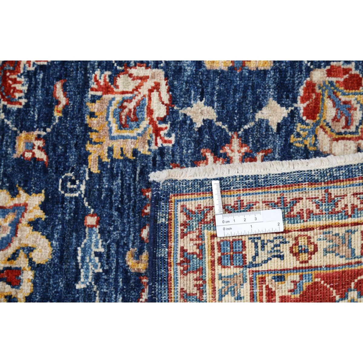 Ziegler 4x6 Handmade Double Knotted Washable Wool Rug - Colorful