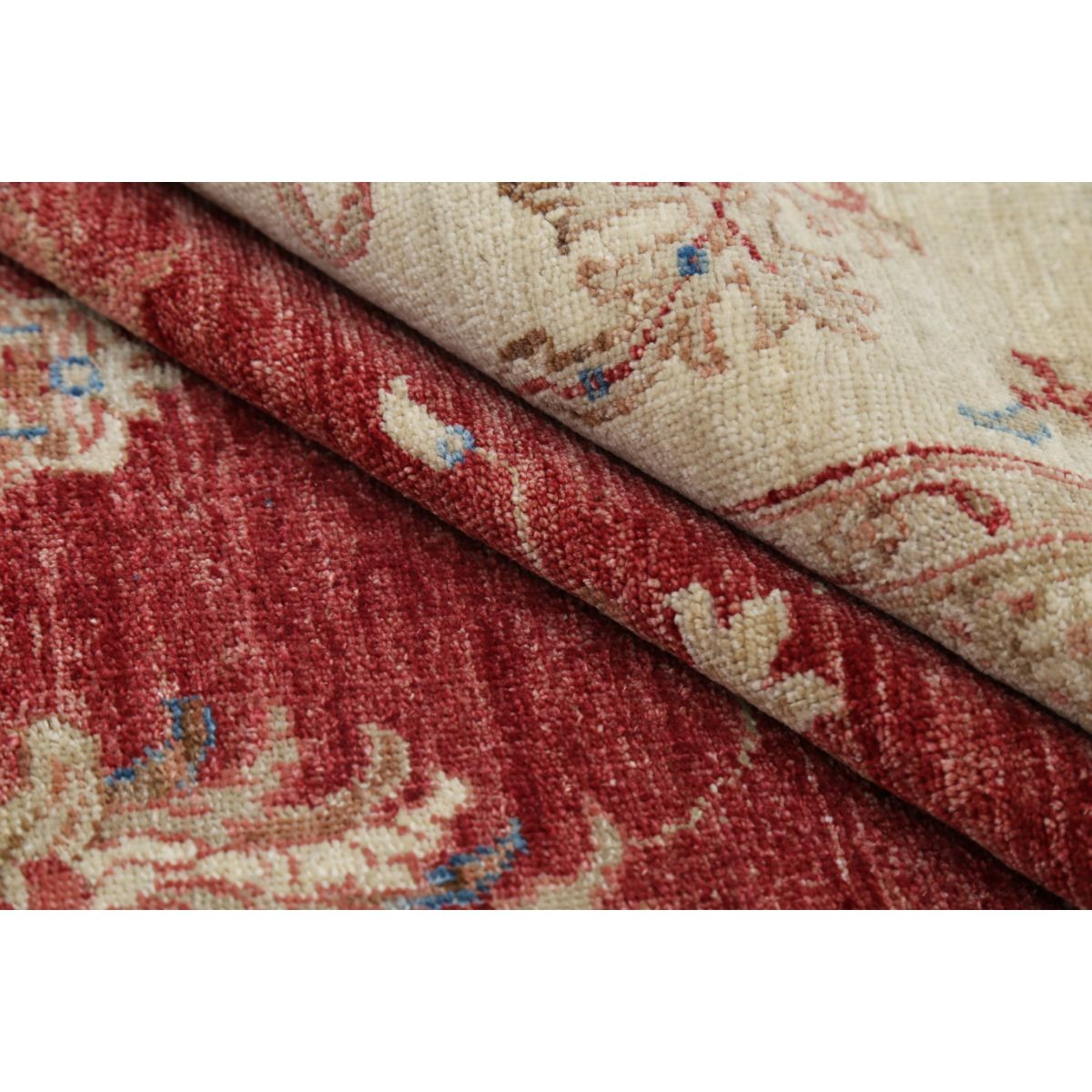 Ziegler 8x11 Handmade Double Knotted Washable Wool Rug - Colorful