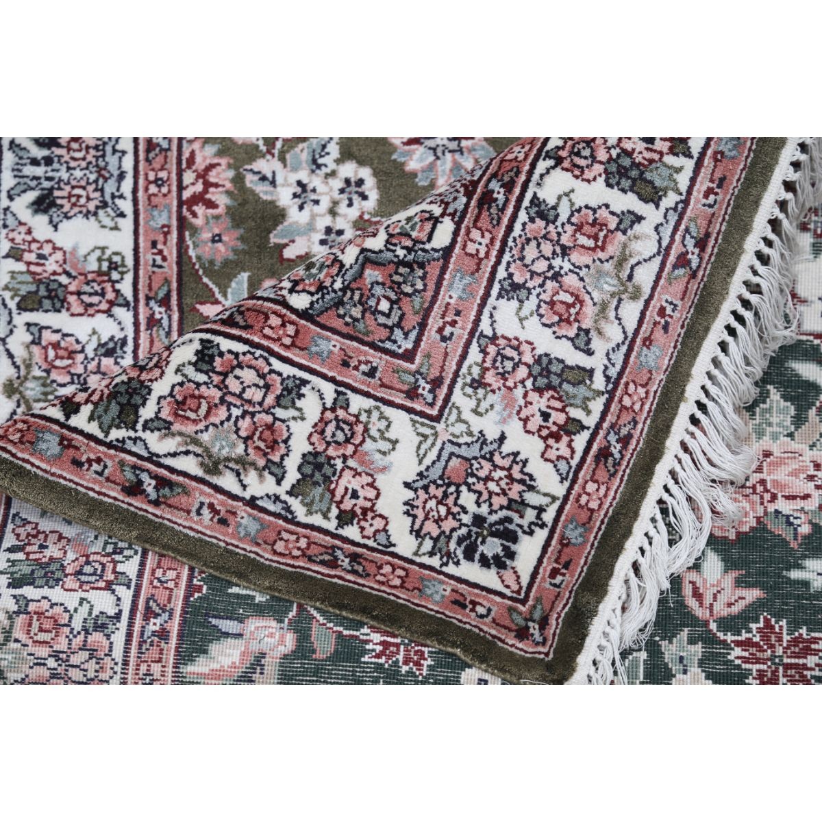 Legacy 3x14 Handmade Double Knotted Washable Art Silk Runner - Colorful