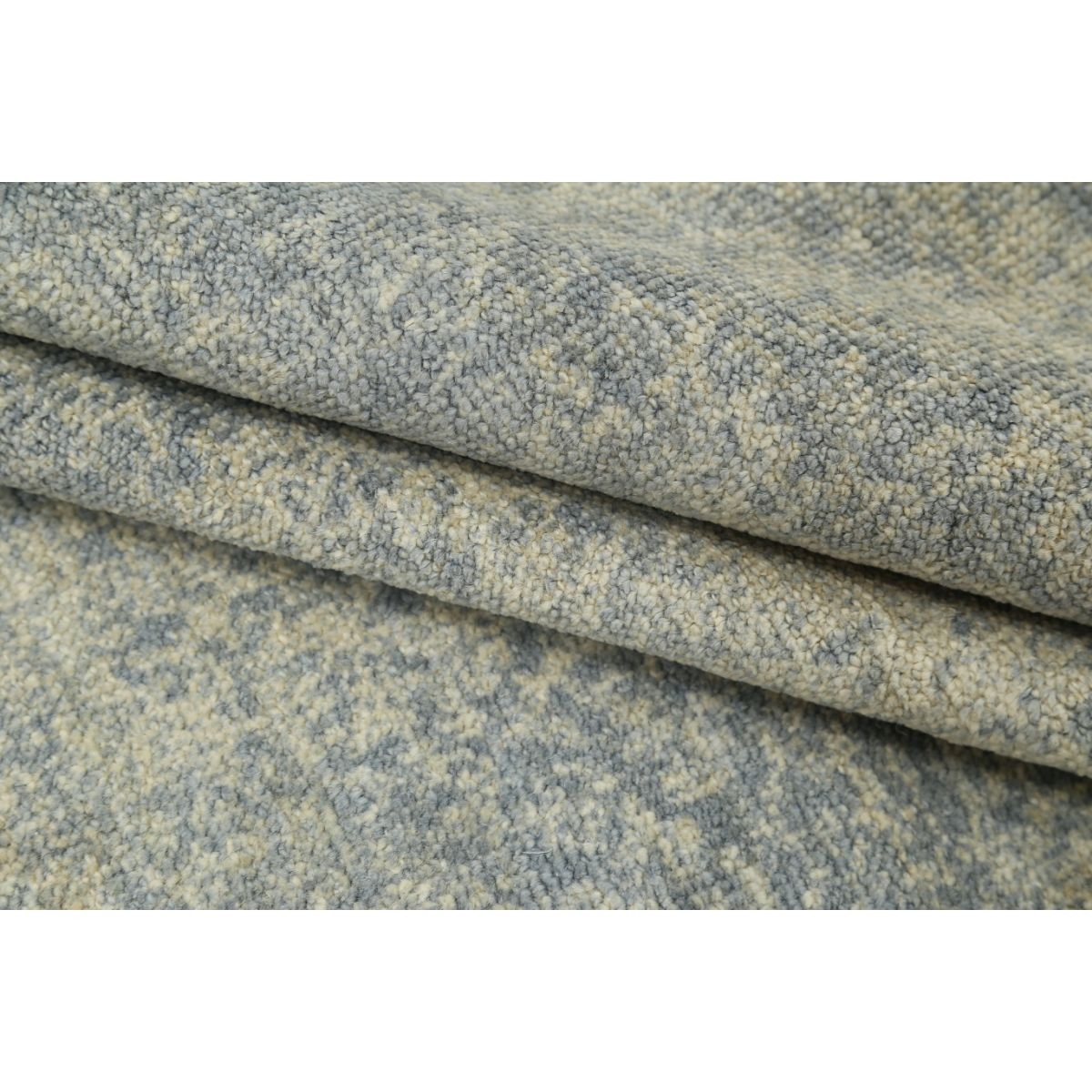 Overdye 8x10 Handmade Double Knotted Washable Wool Rug - Monochormatic