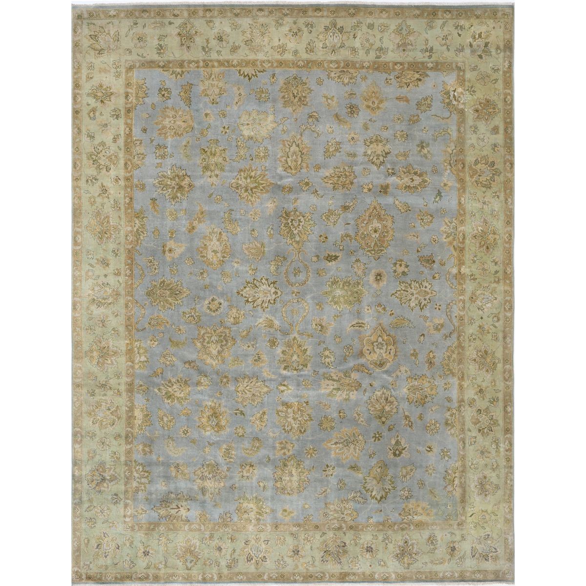 Ziegler 9x12 Handmade Double Knotted Washable Wool Rug - Colorful