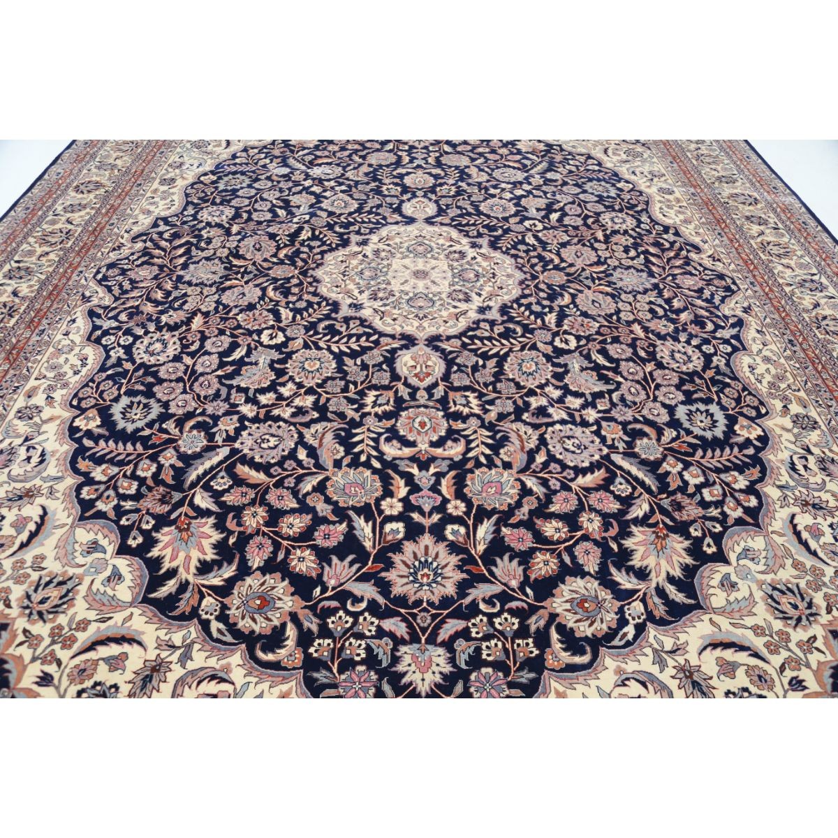 Heritage 12x15 Handmade Double Knotted Washable Wool Rug - Colorful