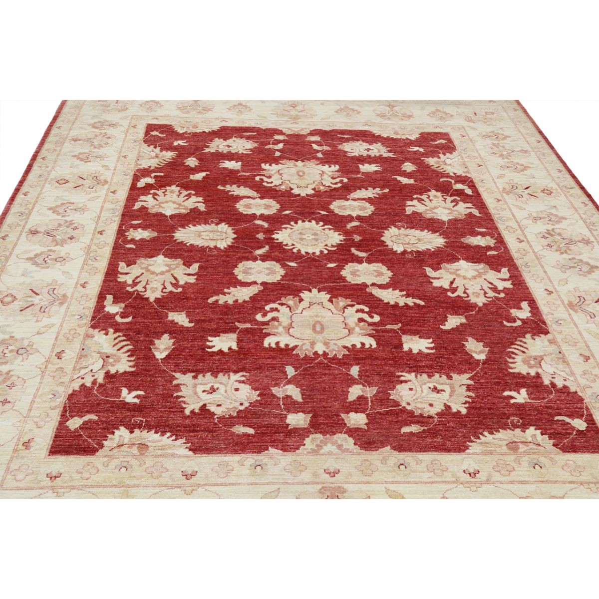 Ziegler 8x10 Handmade Double Knotted Washable Wool Rug - Colorful