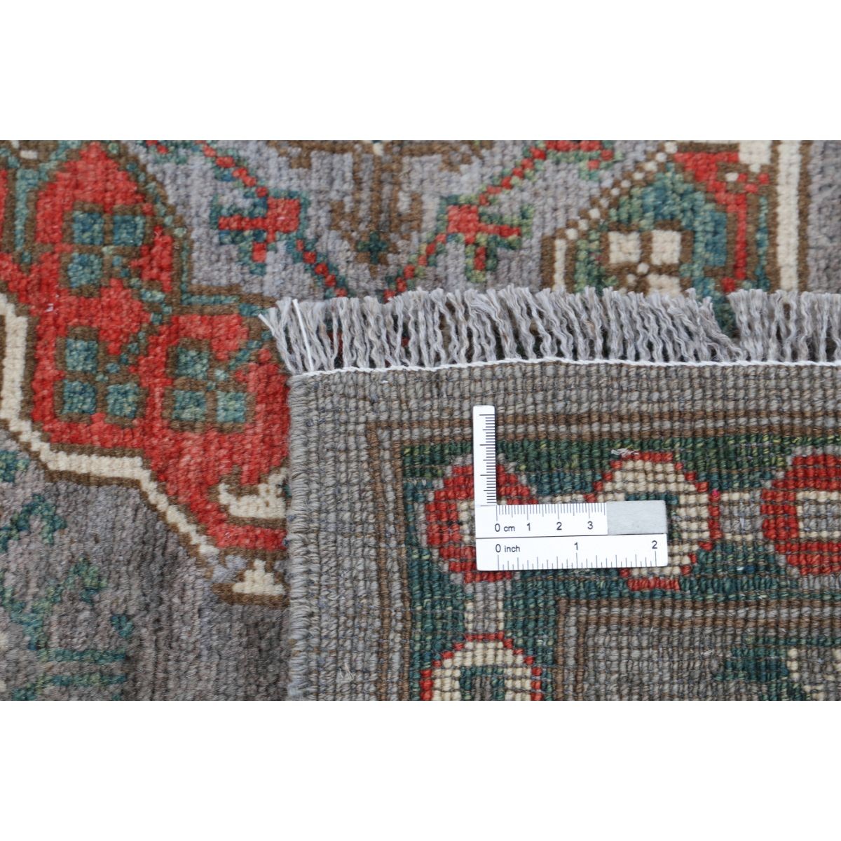 Revival 8x10 Handmade Double Knotted Washable Wool Rug - Colorful