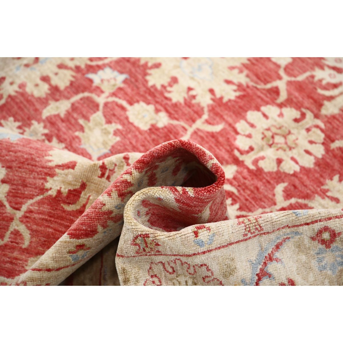 Ziegler 5x7 Handmade Double Knotted Washable Wool Rug - Colorful