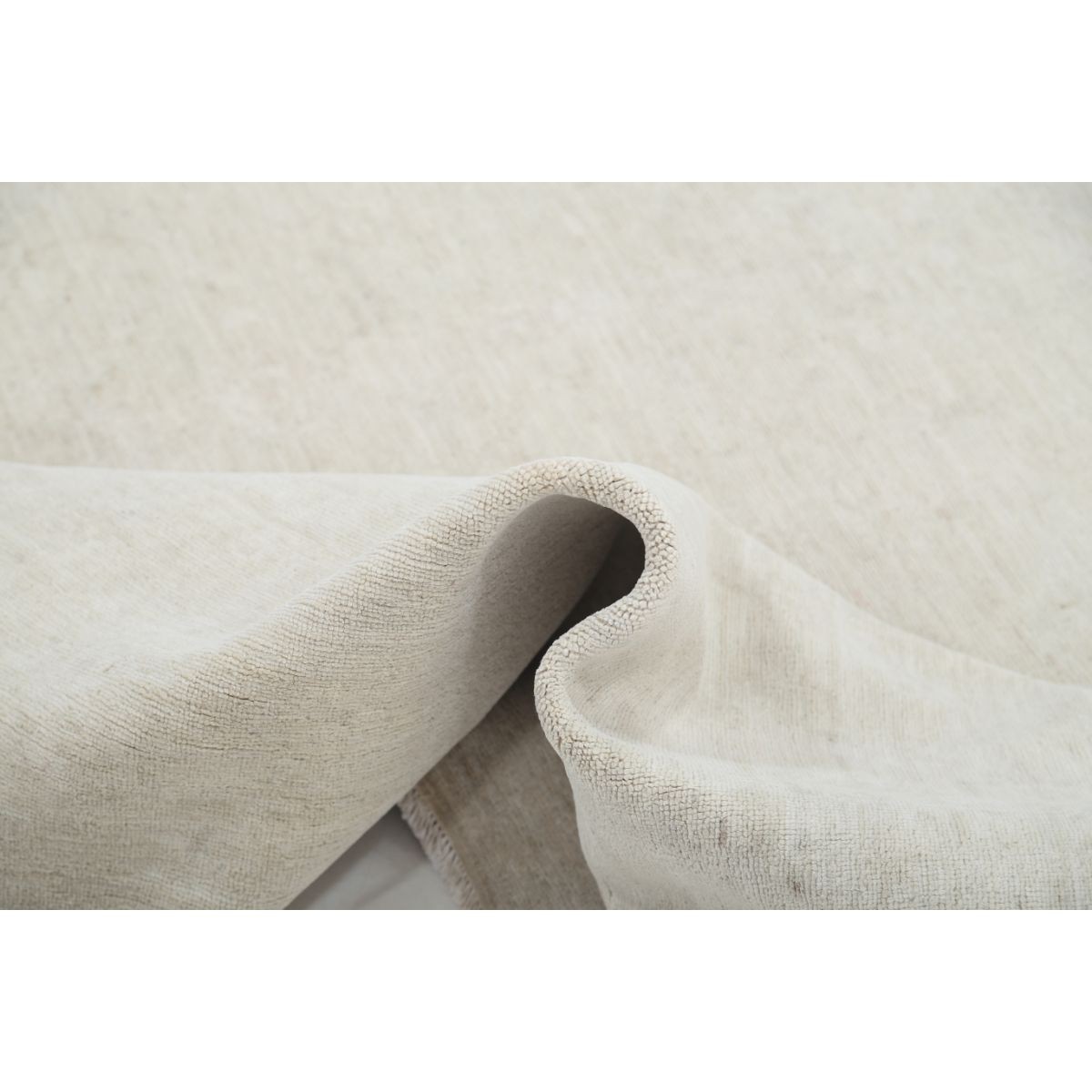 Serenity 8x10 Handmade Double Knotted Washable Wool Rug - Soft Hues