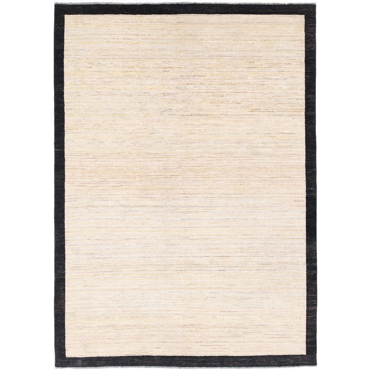 Modcar 6x9 Handmade Double Knotted Washable Wool Rug - Colorful