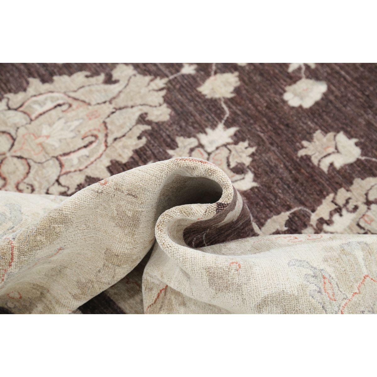 Ziegler 10x13 Handmade Double Knotted Washable Wool Rug - Colorful