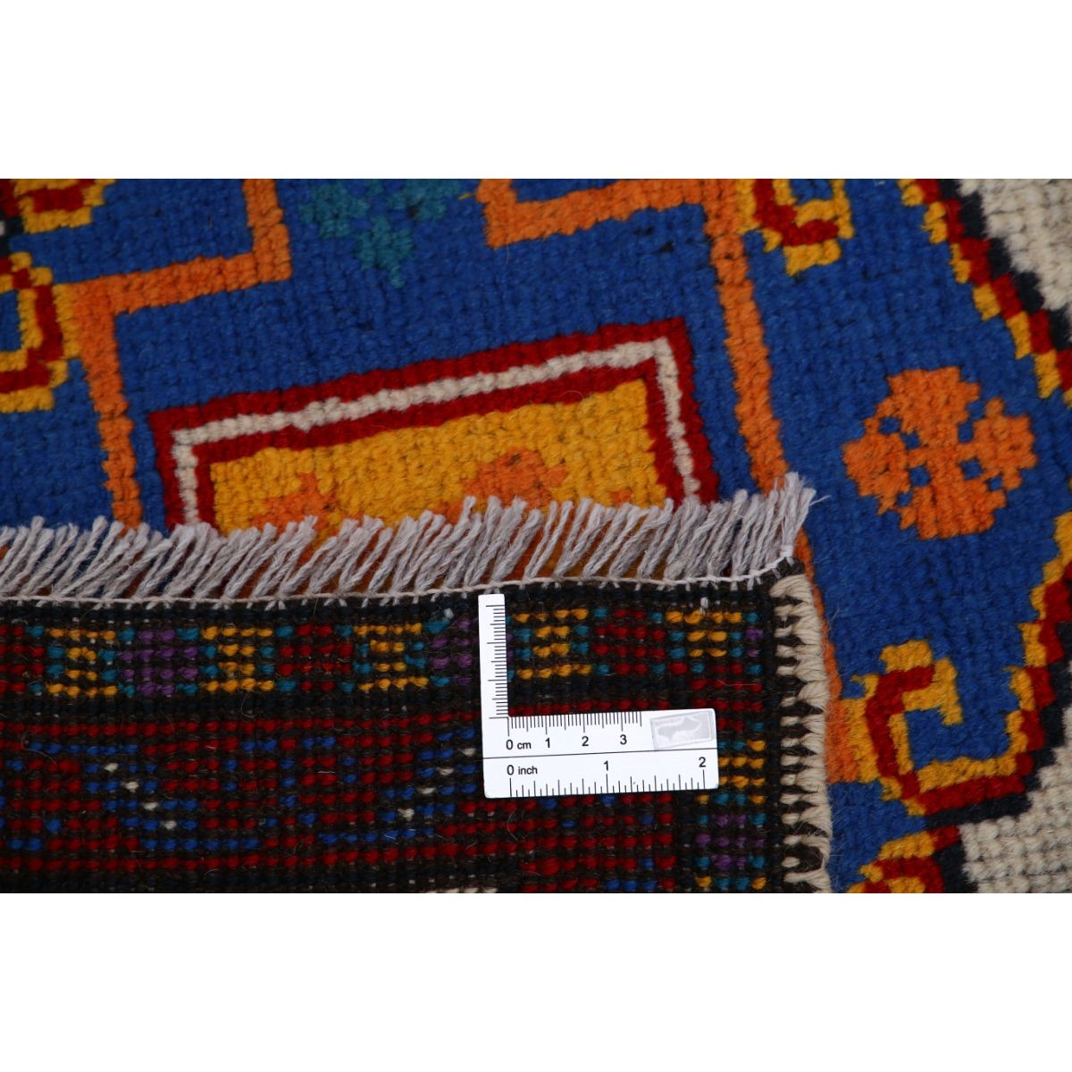 Revival 3x4 Handmade Double Knotted Washable Wool Rug - Colorful