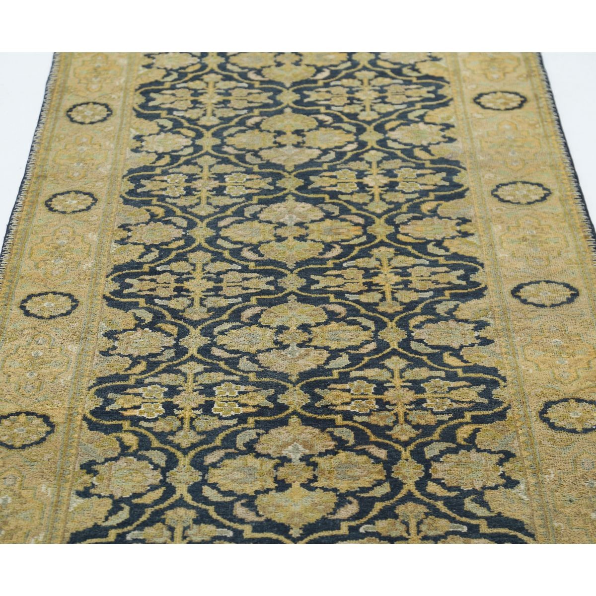 Ziegler 3x10 Handmade Double Knotted Washable Wool Runner - Colorful