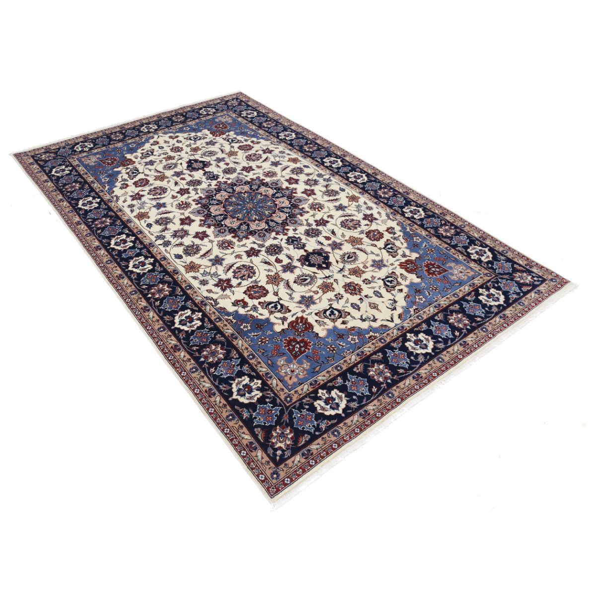 Heritage 5x8 Handmade Double Knotted Washable Wool Rug - Colorful