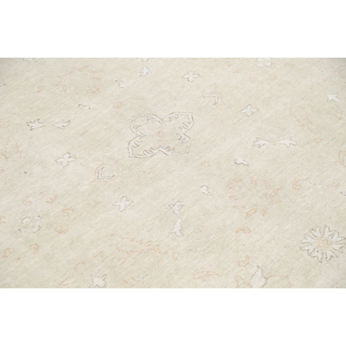 Serenity 7x9 Handmade Double Knotted Washable Wool Rug - Soft Hues