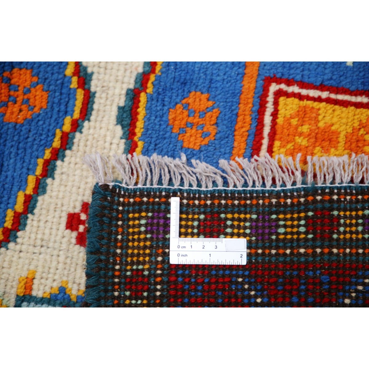 Revival 3x5 Handmade Double Knotted Washable Wool Rug - Colorful