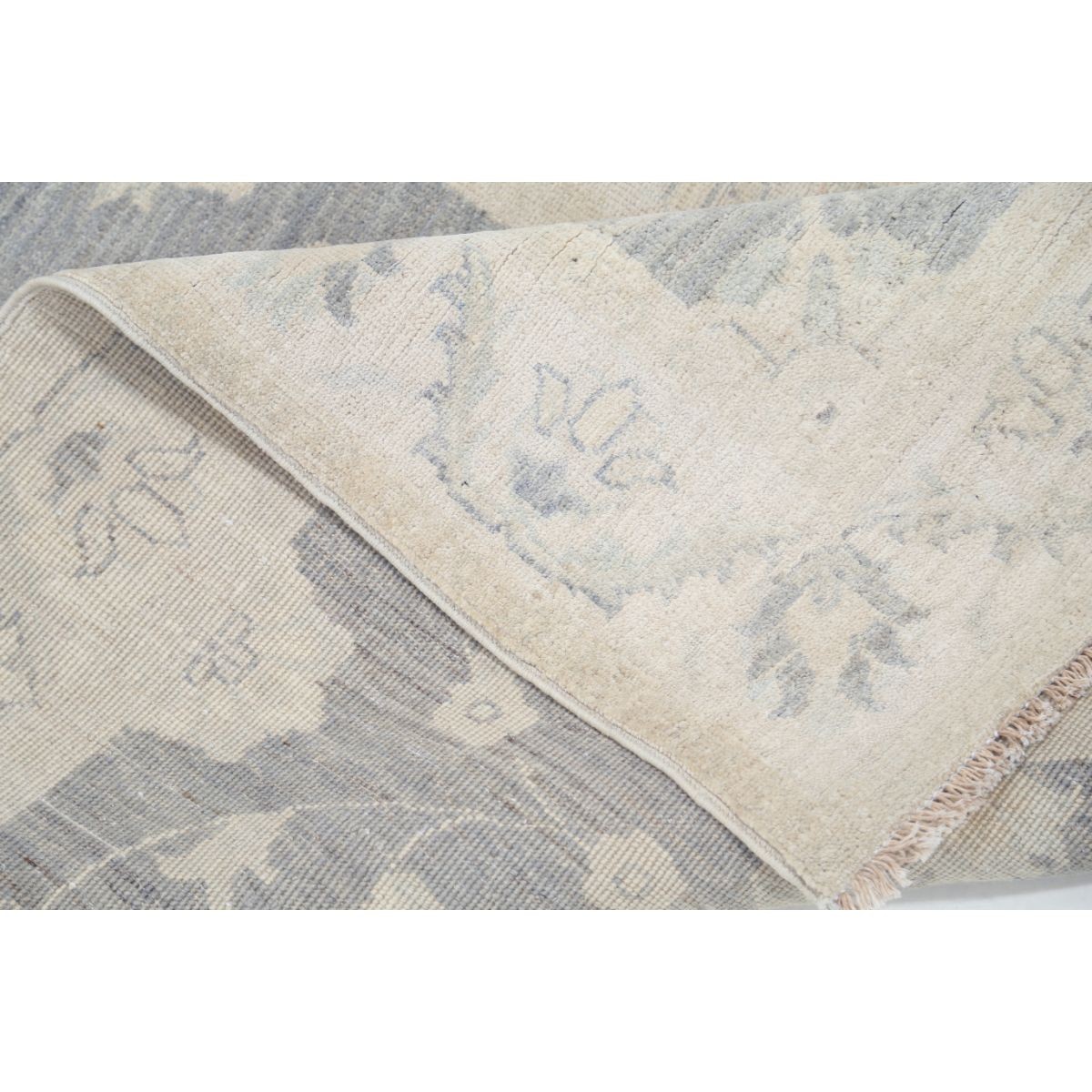 Serenity 3x9 Handmade Double Knotted Washable Wool Runner - Soft Hues
