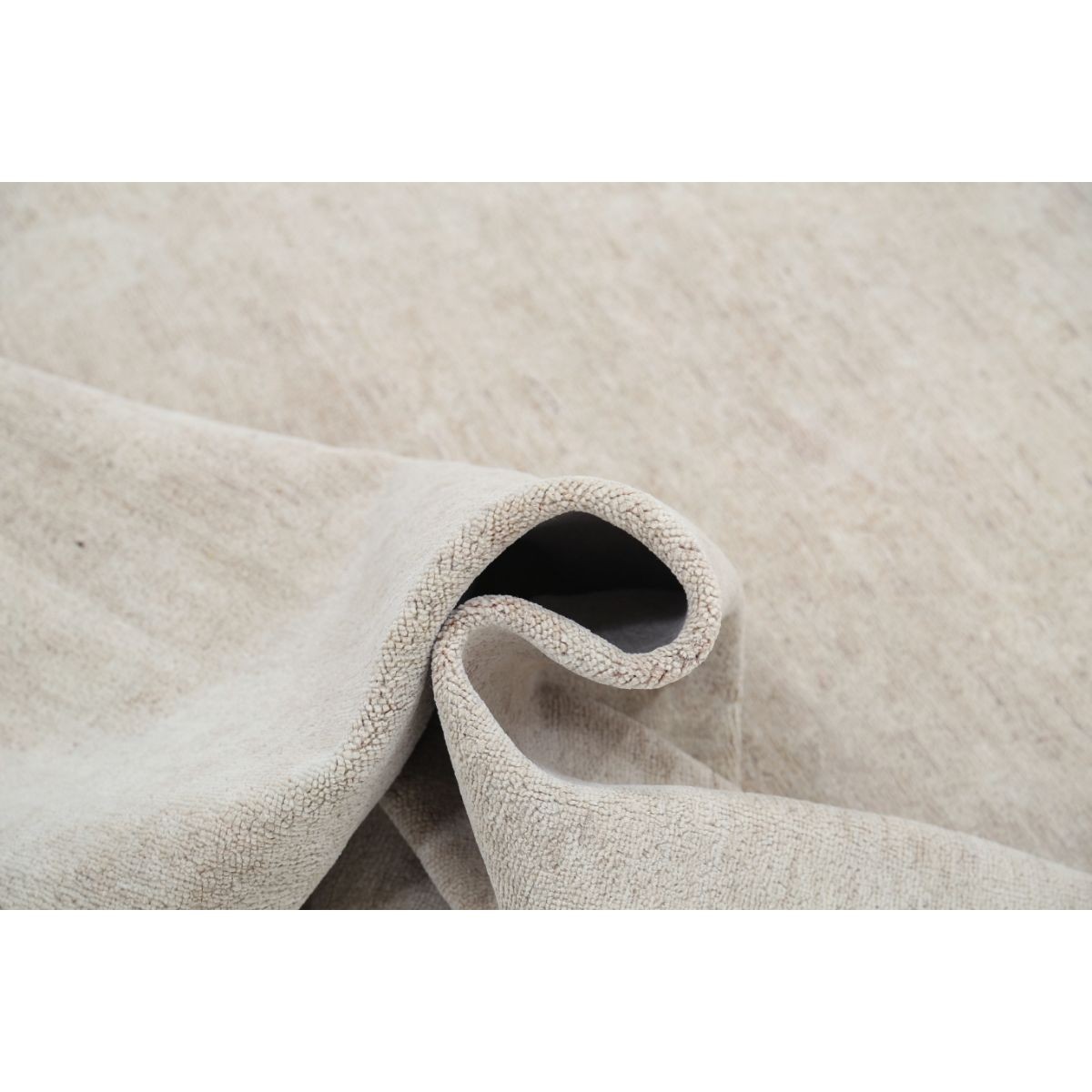 Serenity 9x12 Handmade Double Knotted Washable Wool Rug - Soft Hues