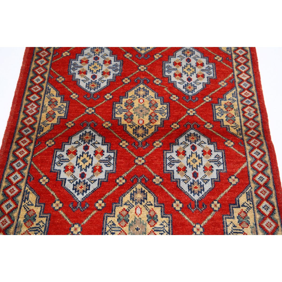 Revival 3x5 Handmade Double Knotted Washable Wool Rug - Colorful