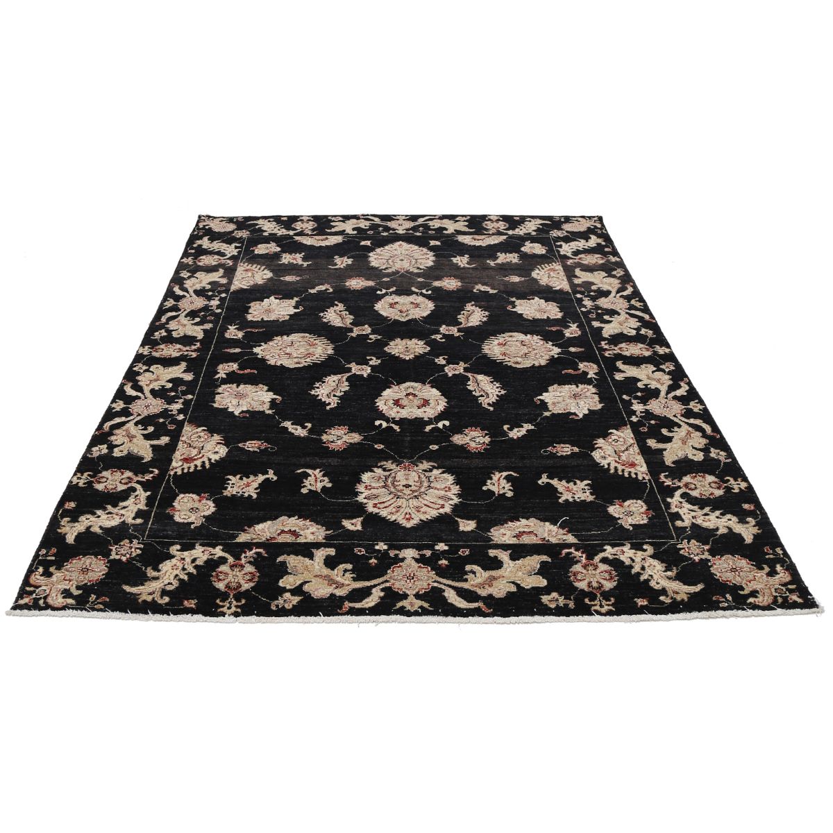 Ziegler 6x8 Handmade Double Knotted Washable Wool Rug - Colorful