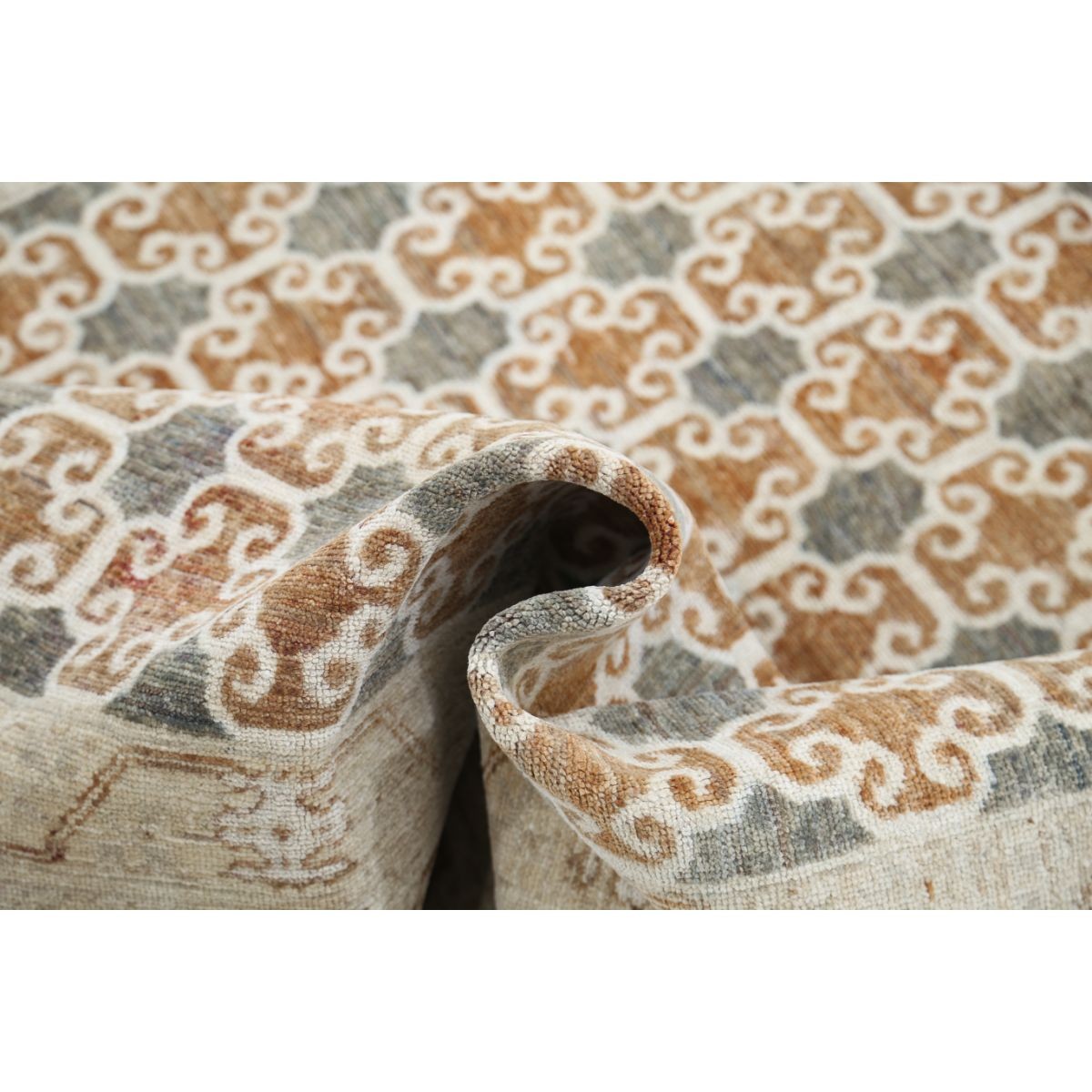 Ziegler 5x7 Handmade Double Knotted Washable Wool Rug - Colorful