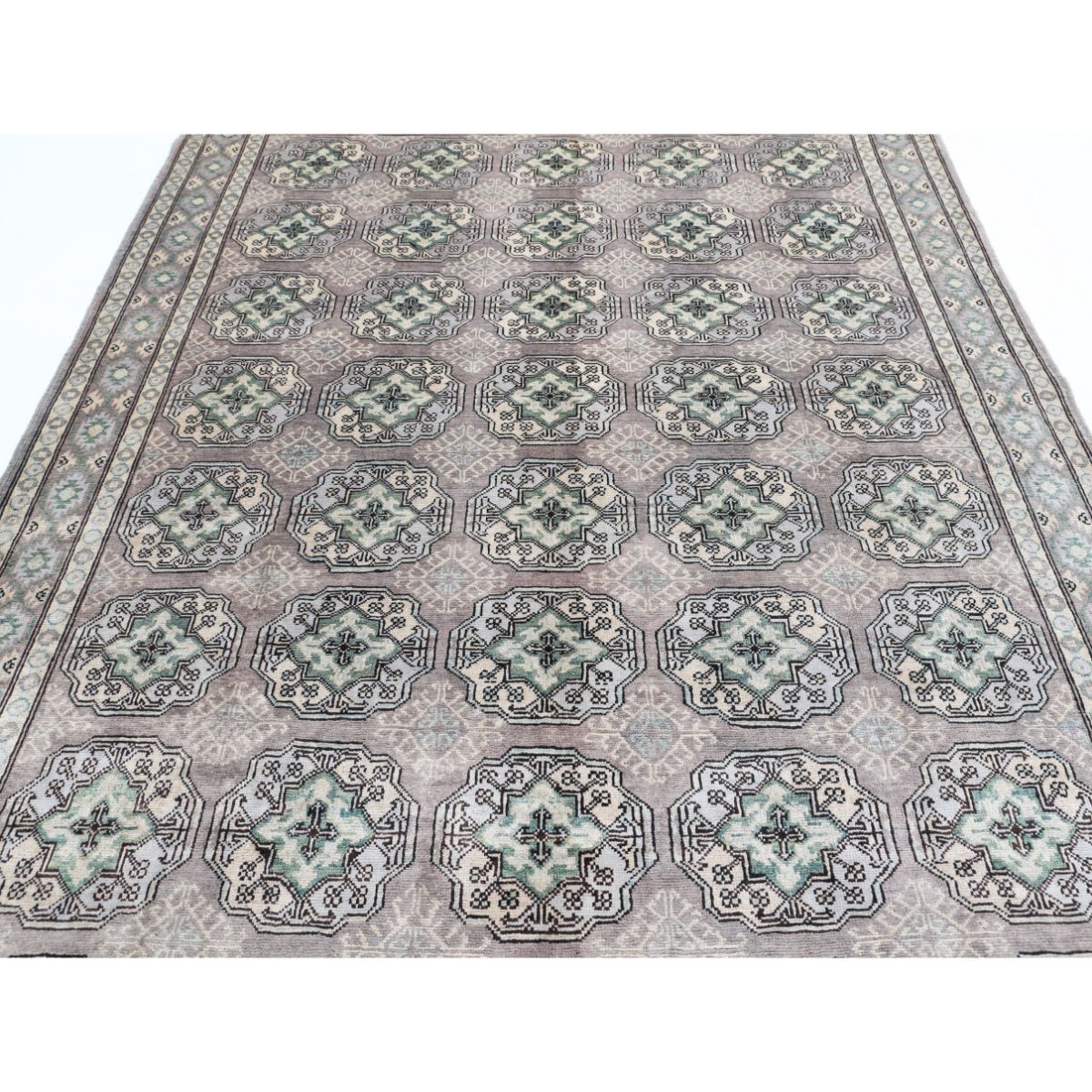 Revival 7x10 Handmade Double Knotted Washable Wool Rug - Colorful