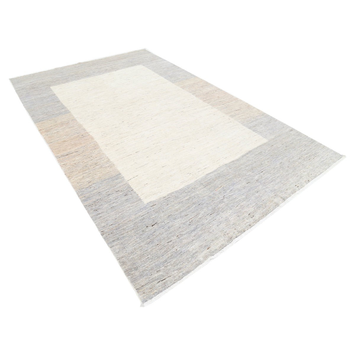 Modcar 7x10 Handmade Double Knotted Washable Wool Rug - Soft Hues