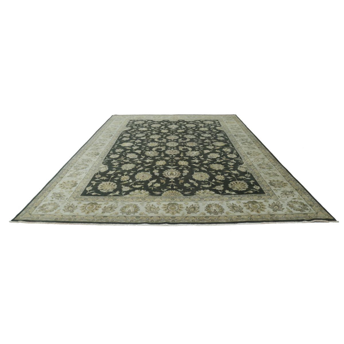 Ziegler 10x14 Handmade Double Knotted Washable Wool Rug - Colorful