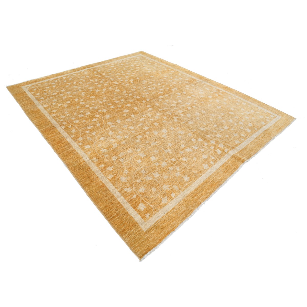 Modcar 8x10 Handmade Double Knotted Washable Wool Rug - Colorful