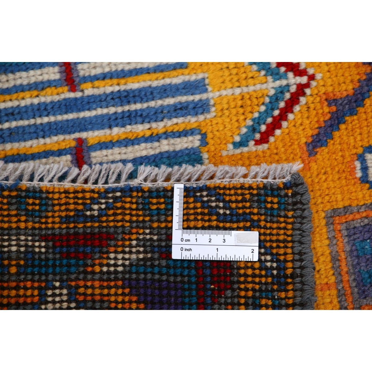 Revival 3x5 Handmade Double Knotted Washable Wool Rug - Colorful