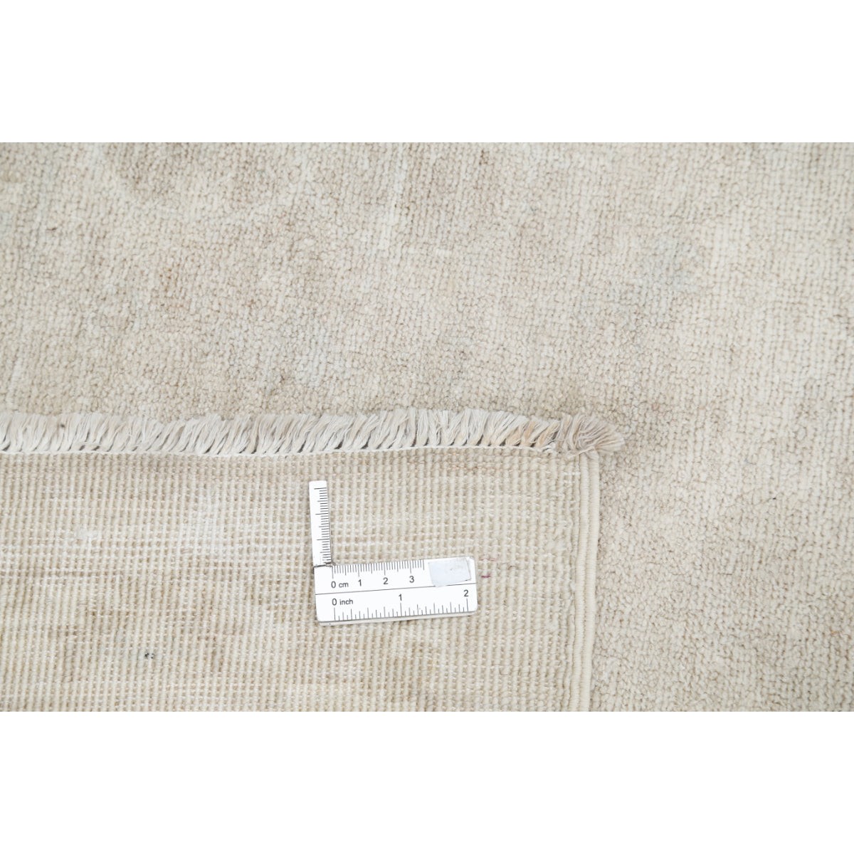 Serenity 13x17 Handmade Double Knotted Washable Wool Rug - Soft Hues