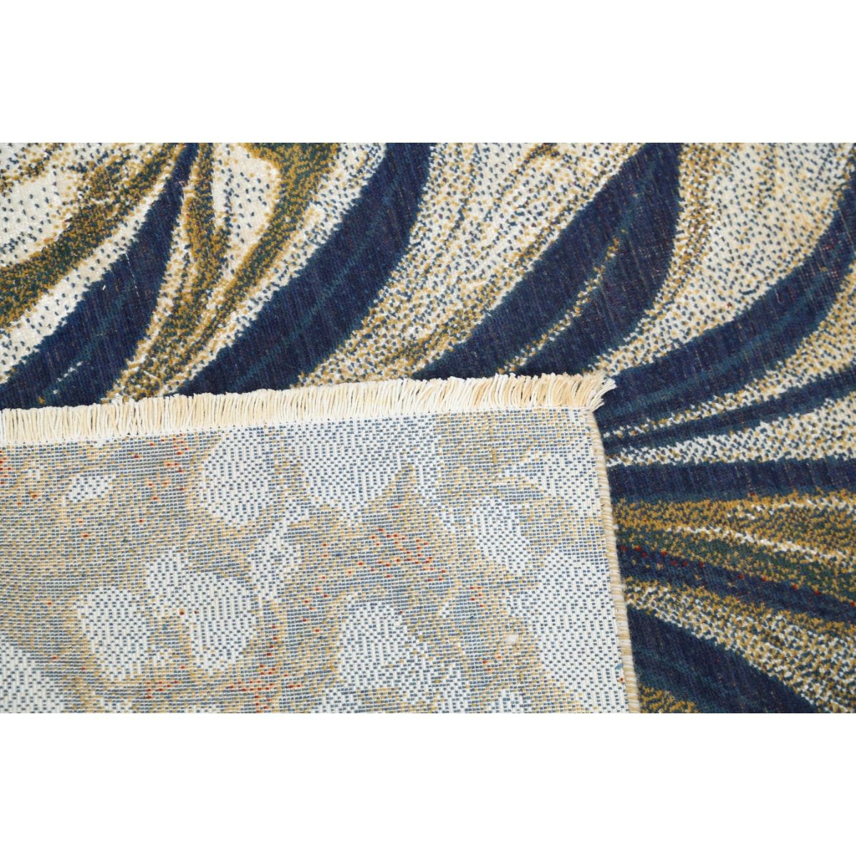 Dhanak 4x6 Machine-Made Washable Wool Rug - Colorful