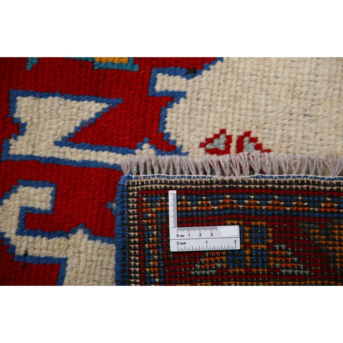 Revival 5x7 Handmade Double Knotted Washable Wool Rug - Colorful