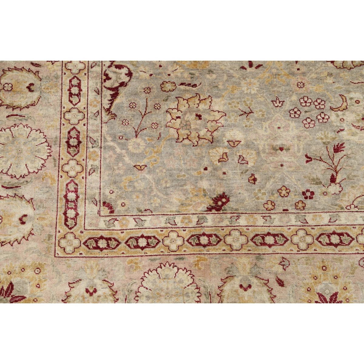 Heritage 8x10 Handmade Double Knotted Washable Wool Rug - Colorful