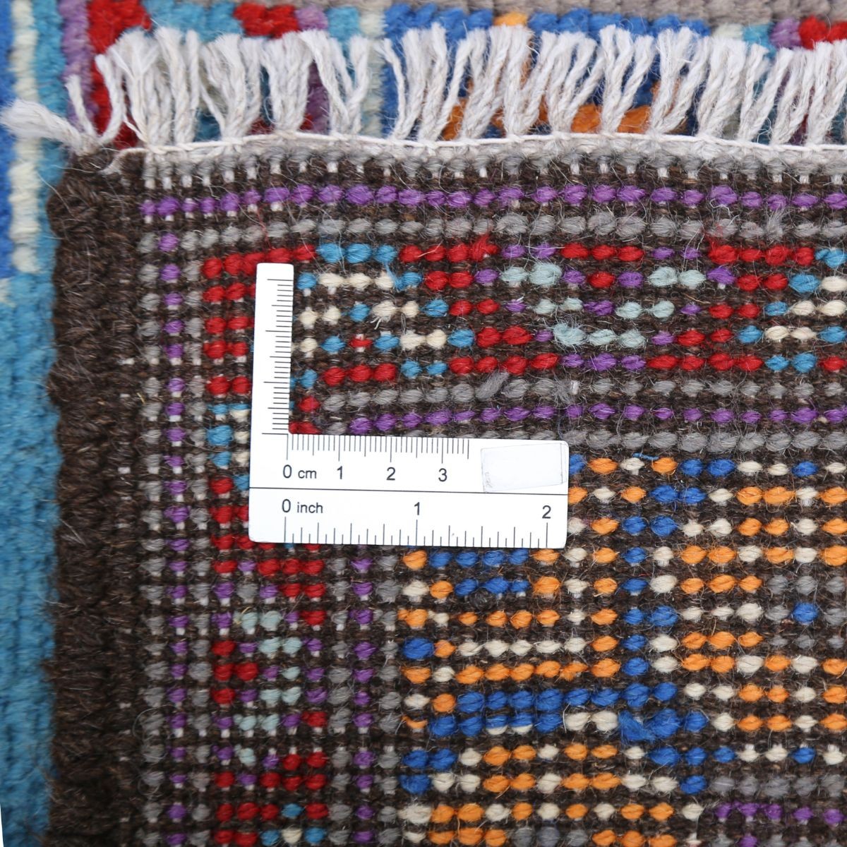 Revival 3x5 Handmade Double Knotted Washable Wool Rug - Colorful