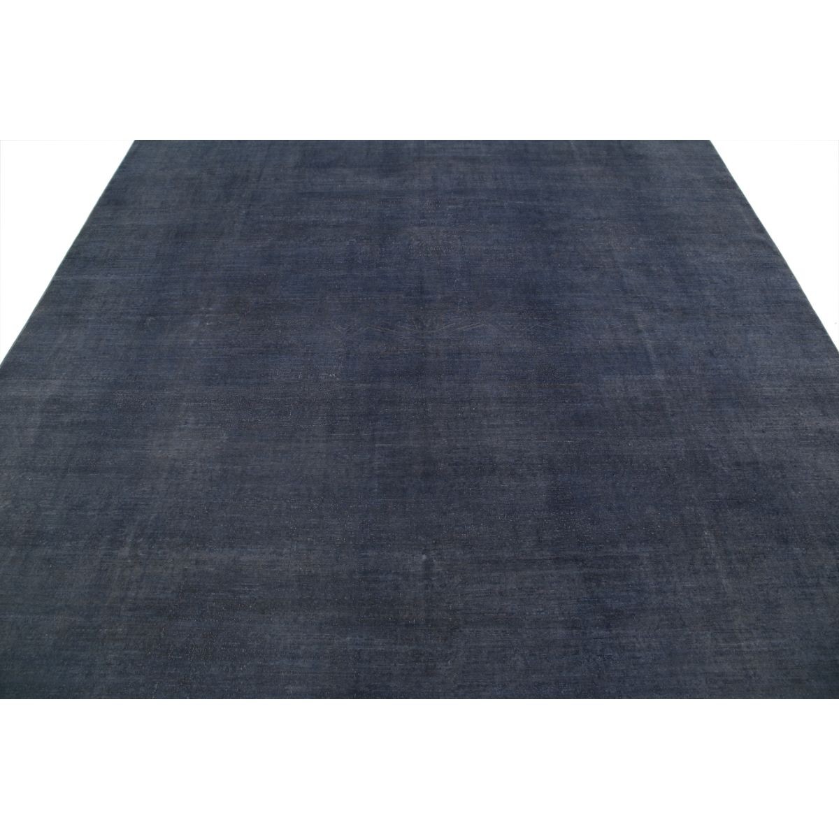 Fine 9x12 Handmade Double Knotted Washable Wool Rug - Monochormatic