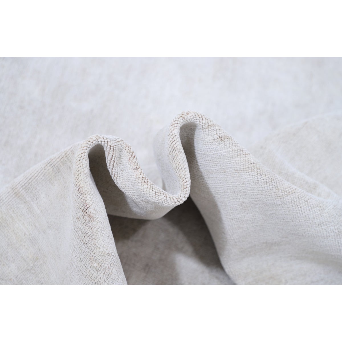 Serenity 13x17 Handmade Double Knotted Washable Wool Rug - Soft Hues