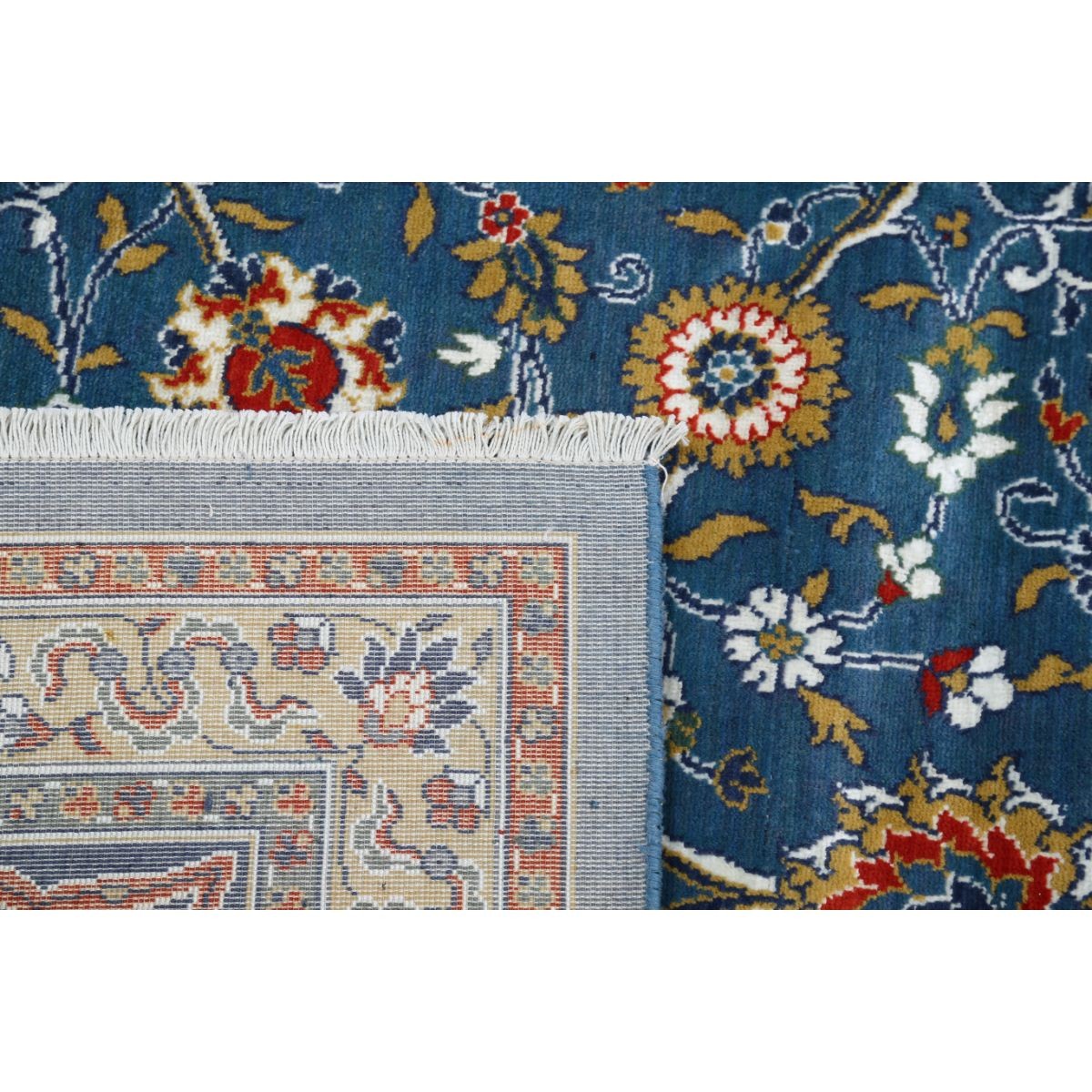 Gulshan-8'10" 9x12 Machine-Made Washable Wool Rug - Colorful