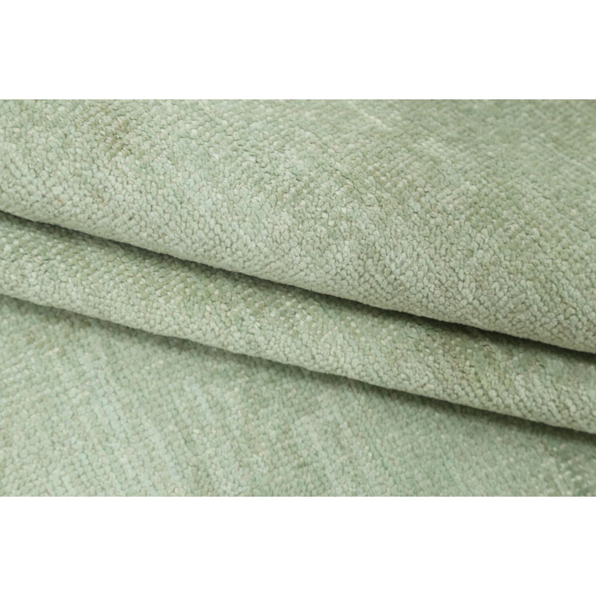 Overdye 8x10 Handmade Double Knotted Washable Wool Rug - Monochormatic