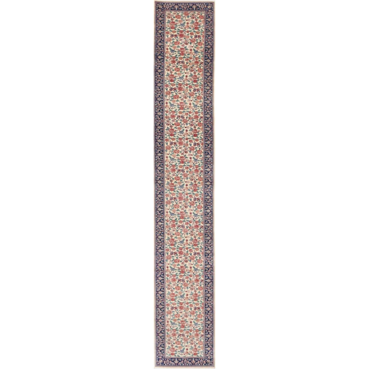 Heritage 3x18 Handmade Double Knotted Washable Wool Runner - Colorful