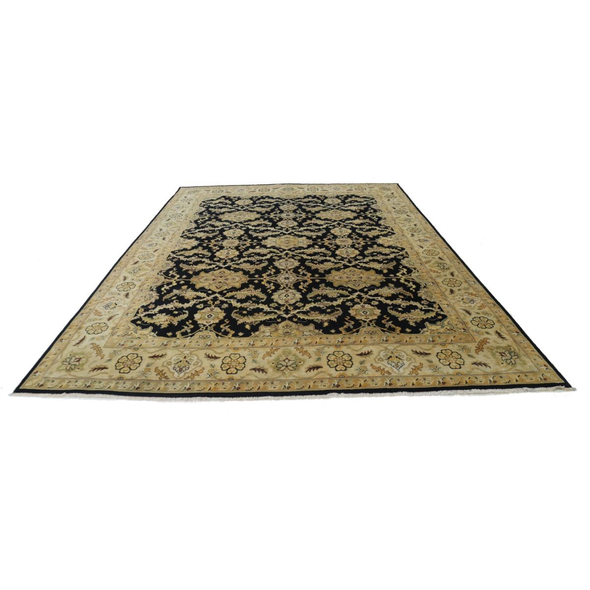Ziegler 9x12 Handmade Double Knotted Washable Wool Rug - Colorful