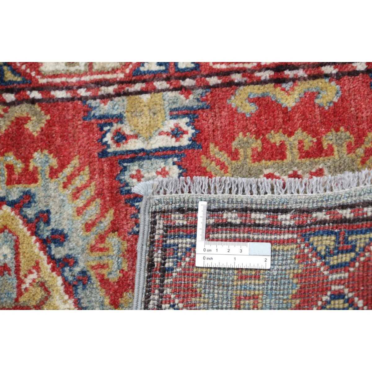 Revival 2x3 Handmade Double Knotted Washable Wool Rug - Colorful