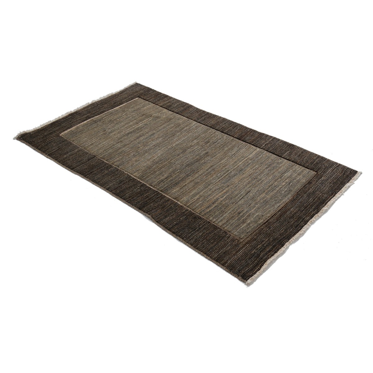 Modcar 3x5 Handmade Double Knotted Washable Wool Rug - Colorful