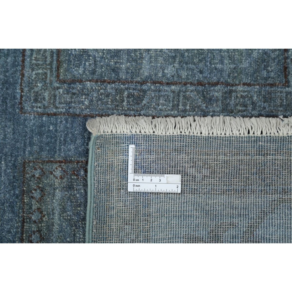 Overdye 6x8 Handmade Double Knotted Washable Wool Rug - Monochormatic