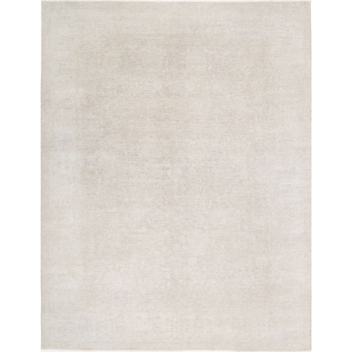 Serenity 9x12 Handmade Double Knotted Washable Wool Rug - Soft Hues