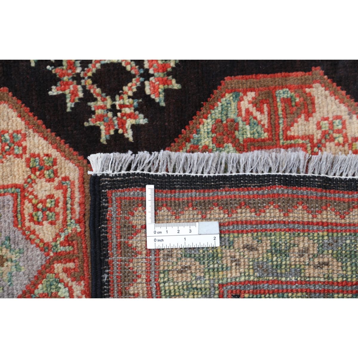 Revival 6x10 Handmade Double Knotted Washable Wool Rug - Colorful