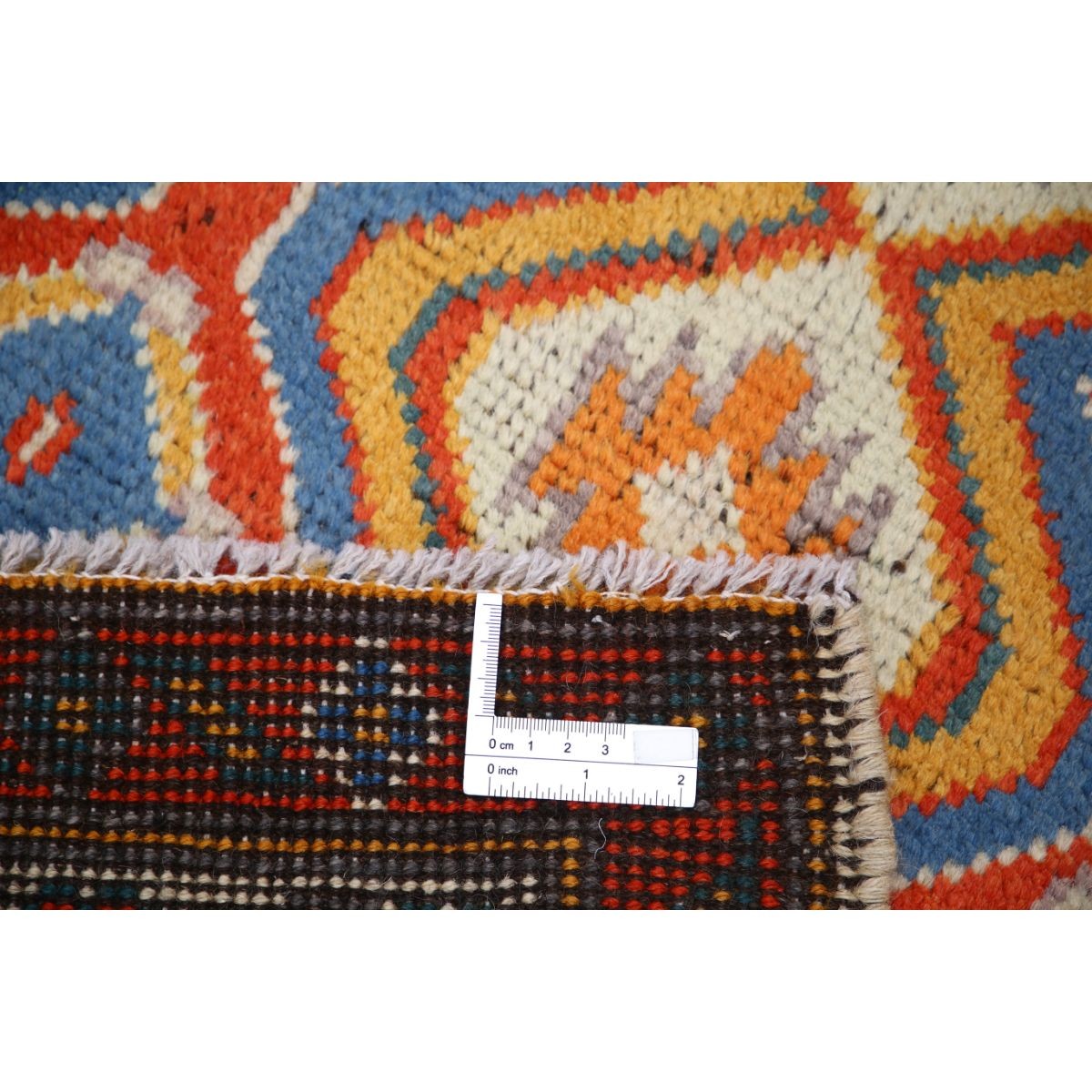 Revival 3x5 Handmade Double Knotted Washable Wool Rug - Colorful