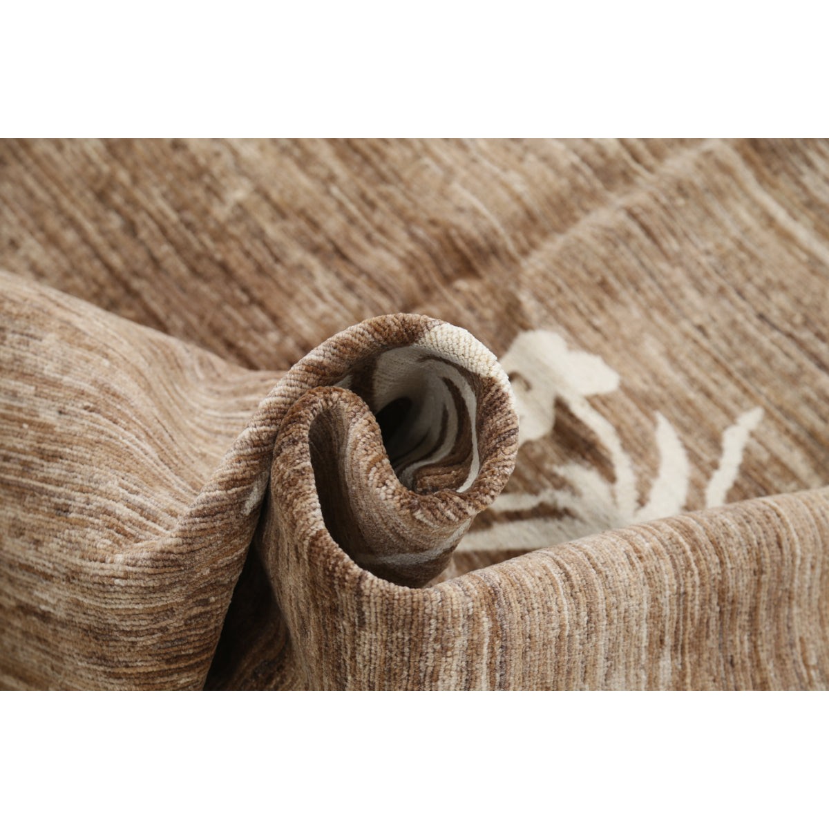 Modcar 7x8 Handmade Double Knotted Washable Wool Rug - Colorful