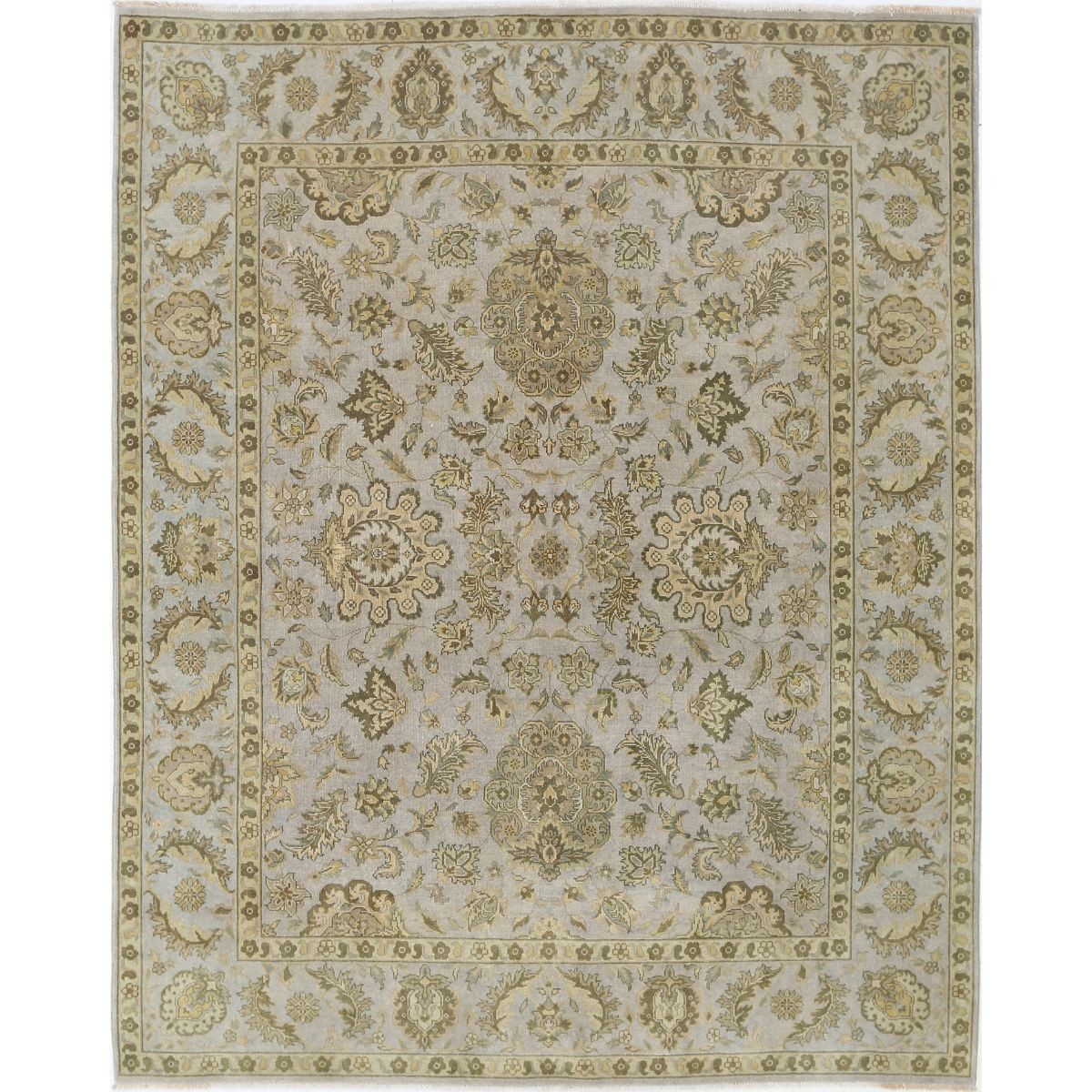 Ziegler 8x10 Handmade Double Knotted Washable Wool Rug - Colorful